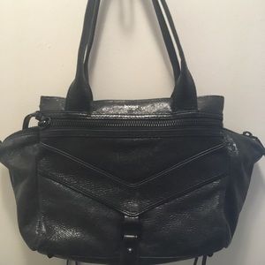 Botkier New York Black Leather Handbag